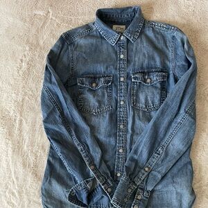 J. Crew Blue Denim Shirt